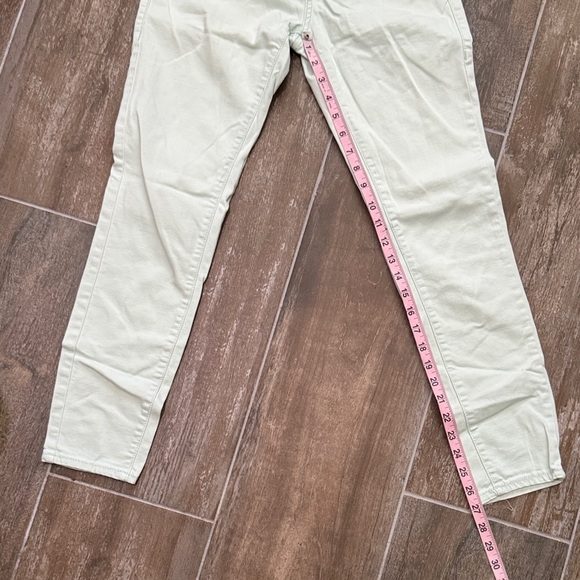 Free People Soft Cream mint Skinny Jeans - Picture 9 of 9